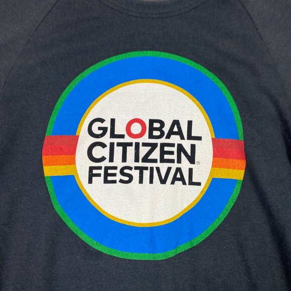 Aviator Nation Sweatshirt Adult Medium Blue Global Citizen Festival Live Shirt - Picture 2 of 9
